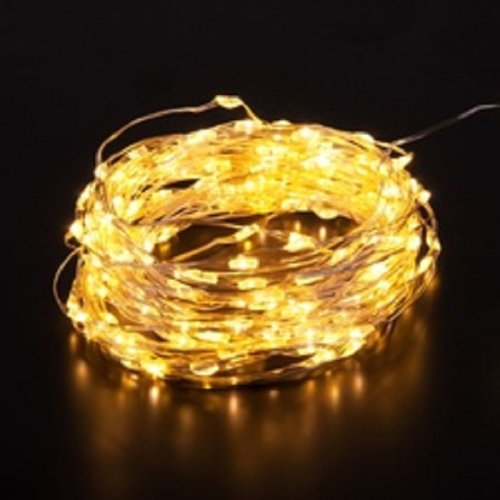 Гирлянда светодиодная "Шнур" Eurosvet 400-009 Теплая IP20 10м фото Гирлянда светодиодная "Шнур" Eurosvet 400-009 Теплая IP20 10м картинка